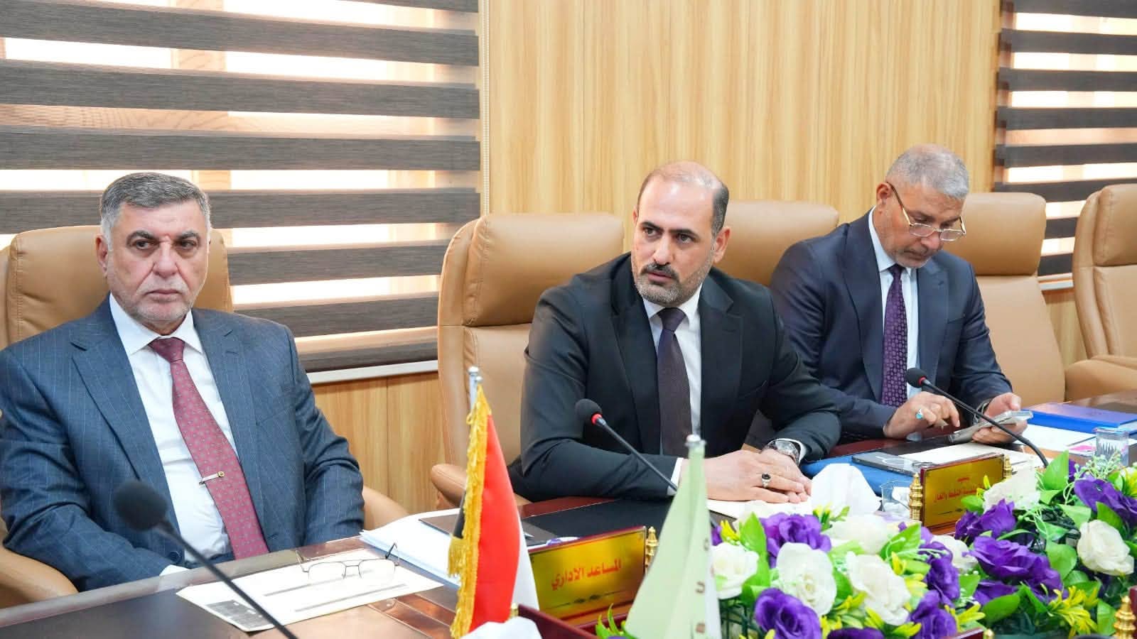 مجلس جامعة البصرة للنفط والغاز يعقد جلسته الثانية لمناقشة نسب إنجاز ترحيل بيانات نظامي (SIS) و(GB) - 3