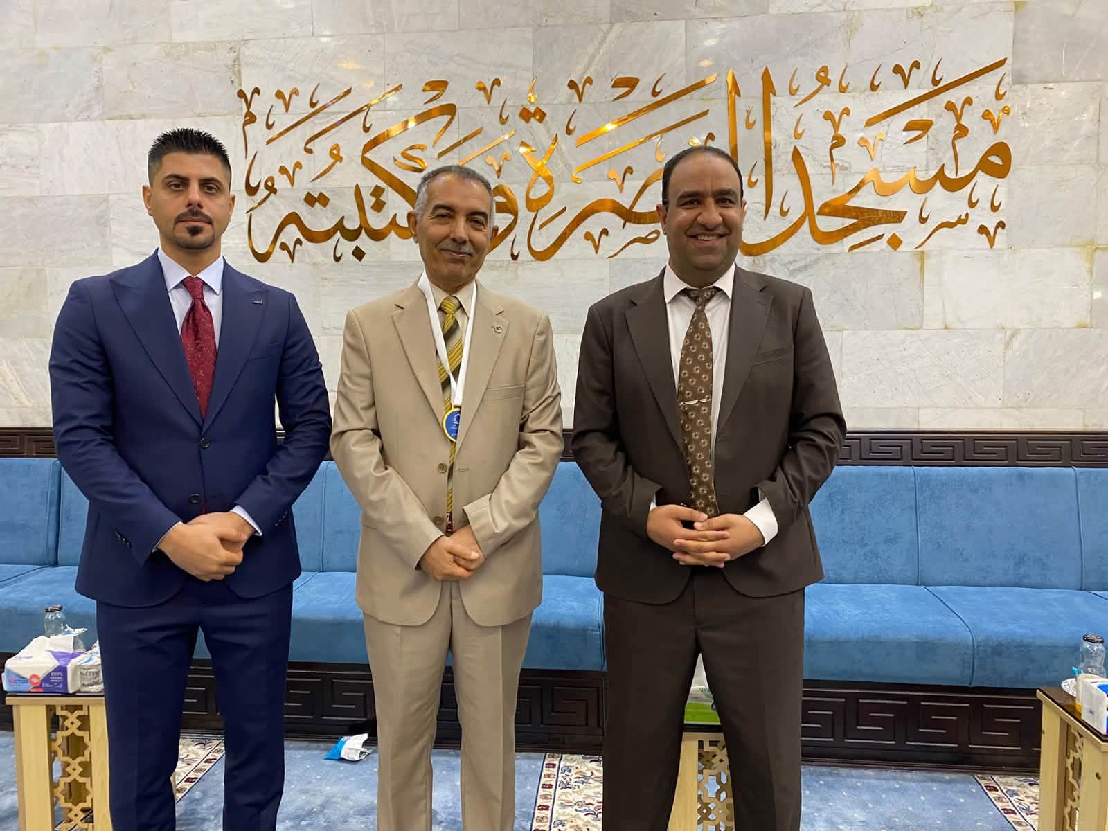 مسجد البصرة ومكتبته يحتفي بكوكبة من العلماء من أساتذة الجامعات في البصرة - 1